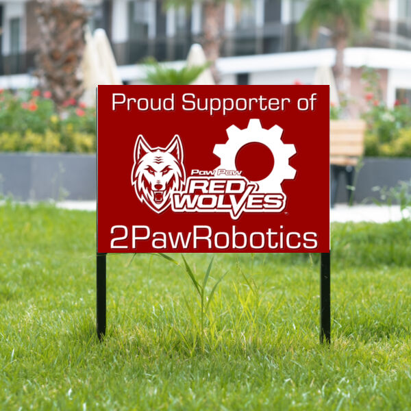 2Paw Robotics Yard Sign Thumbnail